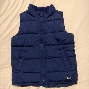 GAP Toddler Cold Control Quilted Vest in Elysian Blue - Size 4
